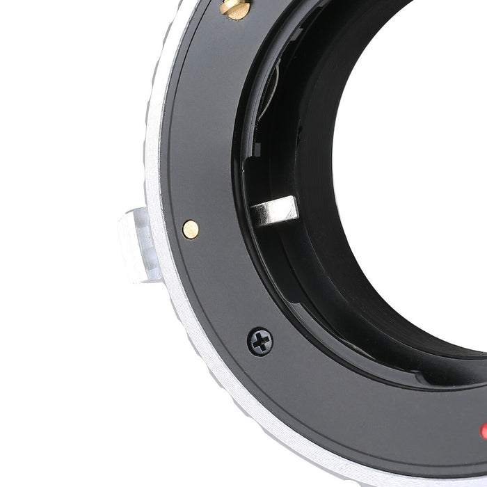 K&F CONCEPT KF-CGX レンズマウントアダプター KF-CGX(コンタックスGマウントレンズ → 富士フイルムXマウント変換) フォーカスリング付き