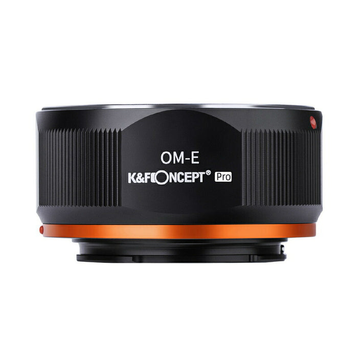 K&F CONCEPT KF-OME.P レンズマウントアダプター KF-OME.P(オリンパスOMマウントレンズ → ソニーEマウント変換)