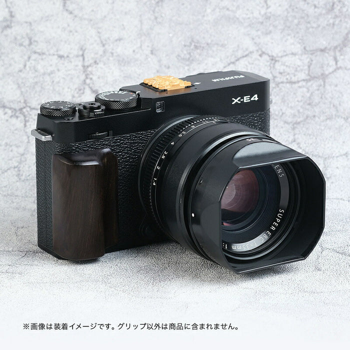 SHOTEN XE4-GP カメラウッドグリップ XE4-GP FUJIFILM X-E4 用(黒檀)