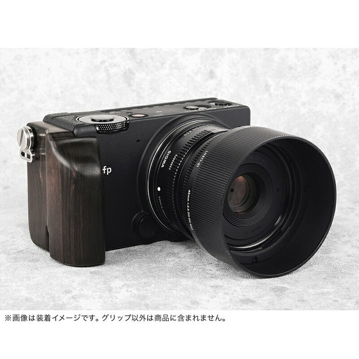 SHOTEN FP-GP カメラウッドグリップ FP-GP SIGMA fp / fp L 用(黒檀)