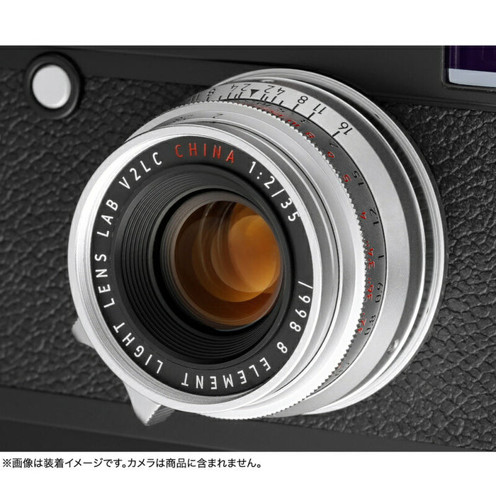 LIGHT LENS LAB LLL-35M (S) M 35mm f/2 シルバー(Mマウント)