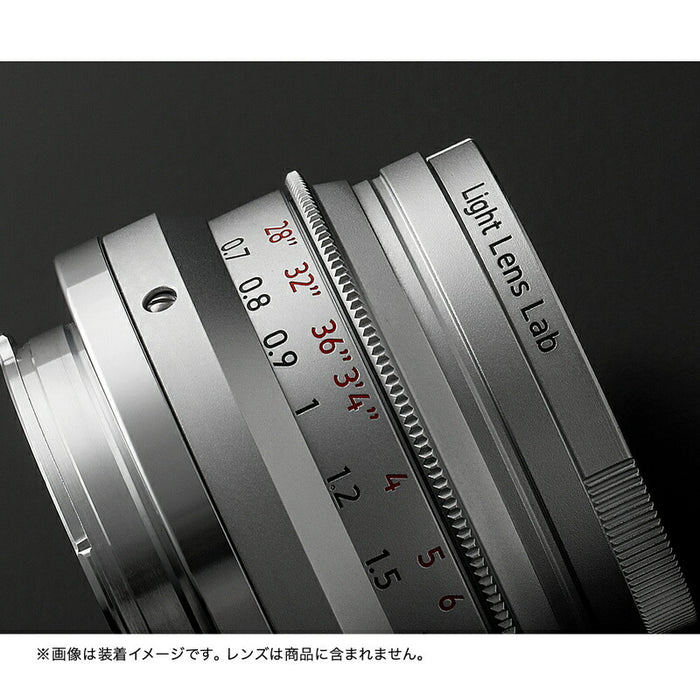 LIGHT LENS LAB L-UV E39 (S) E39 UV レンズフィルター(シルバー)