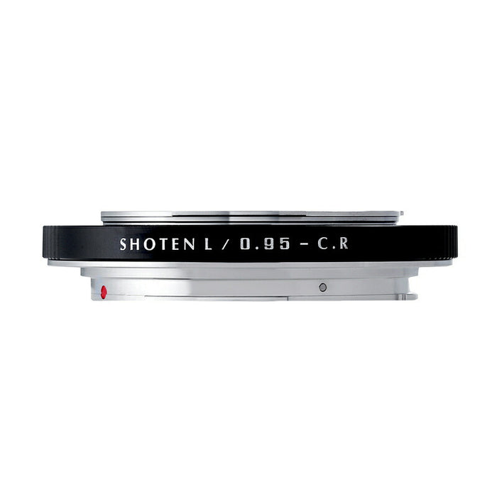SHOTEN L095-CR マウントアダプター L095-CR(CANON 50mm F0.95(バヨネット式) / L39マウントレンズ → キヤノンRFマウント変換)
