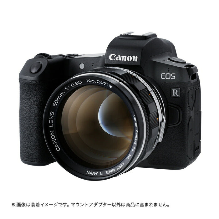 SHOTEN L095-CR マウントアダプター L095-CR(CANON 50mm F0.95(バヨネット式) / L39マウントレンズ → キヤノンRFマウント変換)