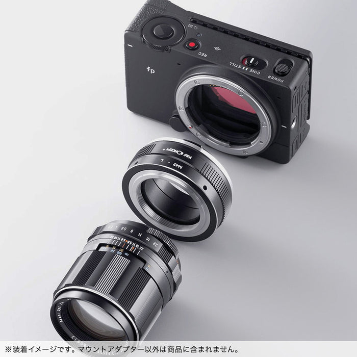 K&F CONCEPT KF-42L レンズマウントアダプター KF-42L(M42マウントレンズ → Lマウント変換)