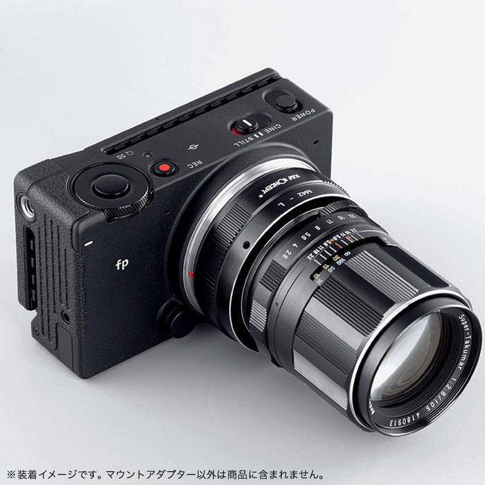 K&F CONCEPT KF-42L レンズマウントアダプター KF-42L(M42マウントレンズ → Lマウント変換)