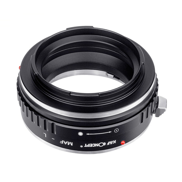 K&F CONCEPT KF-AAL レンズマウントアダプター KF-AAL(ソニー(ミノルタ)Aマウントレンズ → Lマウント変換) 絞りリング付き