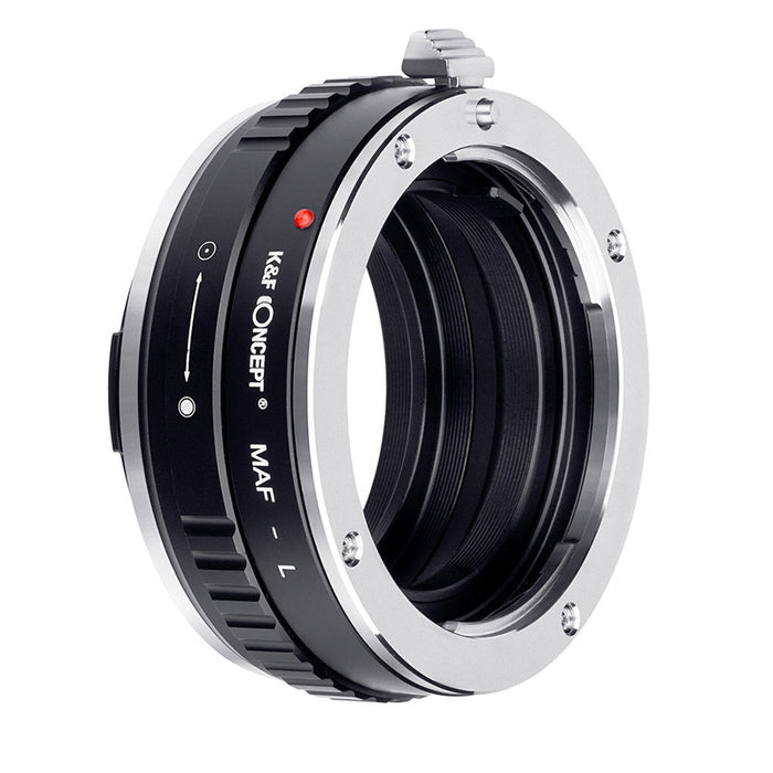 K&F CONCEPT KF-AAL レンズマウントアダプター KF-AAL(ソニー(ミノルタ)Aマウントレンズ → Lマウント変換) 絞りリング付き