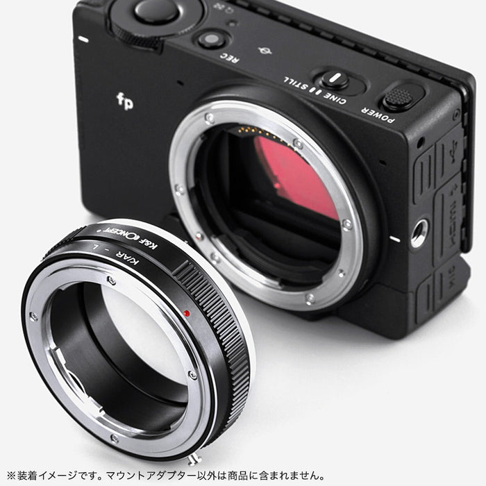 K&F CONCEPT KF-ARL レンズマウントアダプター KF-ARL(コニカARマウントレンズ → Lマウント変換)