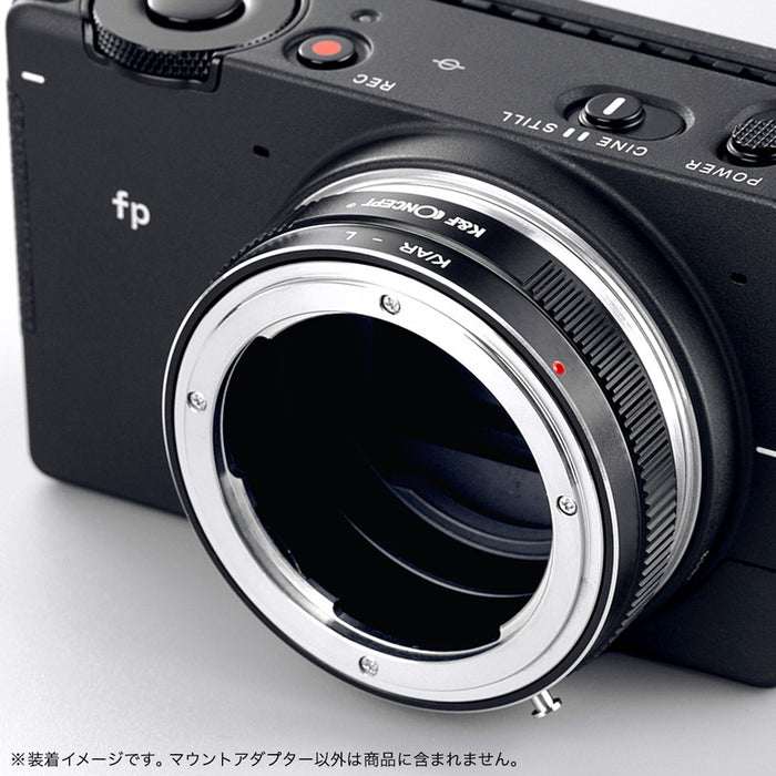 K&F CONCEPT KF-ARL レンズマウントアダプター KF-ARL(コニカARマウントレンズ → Lマウント変換)