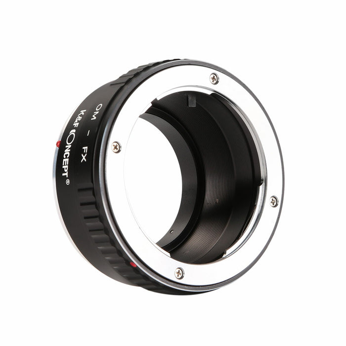 K&F CONCEPT KF-OMX レンズマウントアダプター KF-OMX(オリンパスOMマウントレンズ → 富士フイルムXマウント変換)