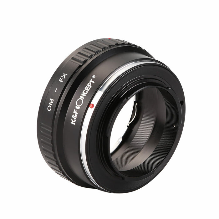 K&F CONCEPT KF-OMX レンズマウントアダプター KF-OMX(オリンパスOMマウントレンズ → 富士フイルムXマウント変換)