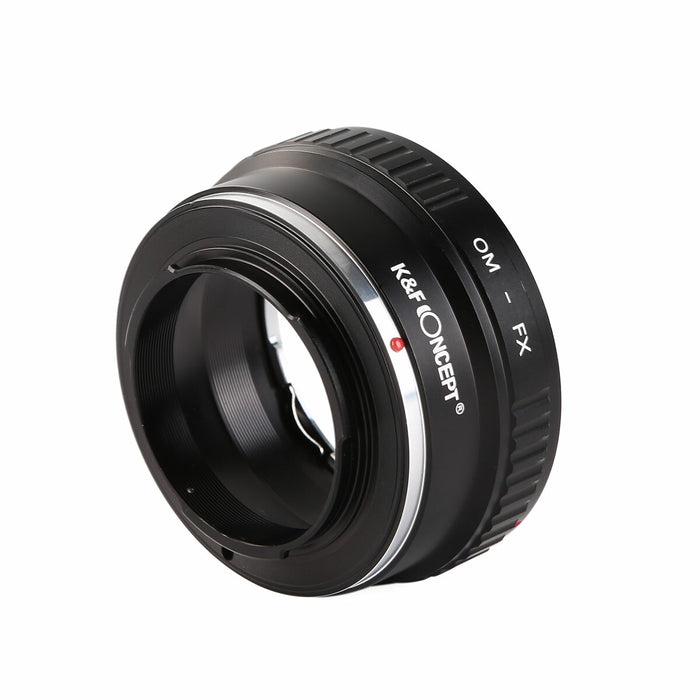 K&F CONCEPT KF-OMX レンズマウントアダプター KF-OMX(オリンパスOMマウントレンズ → 富士フイルムXマウント変換)