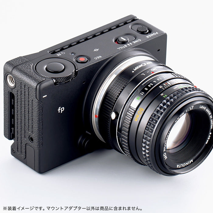 K&F CONCEPT KF-SRL レンズマウントアダプター KF-SRL(ミノルタMD・MC│SRマウントレンズ → Lマウント変換)
