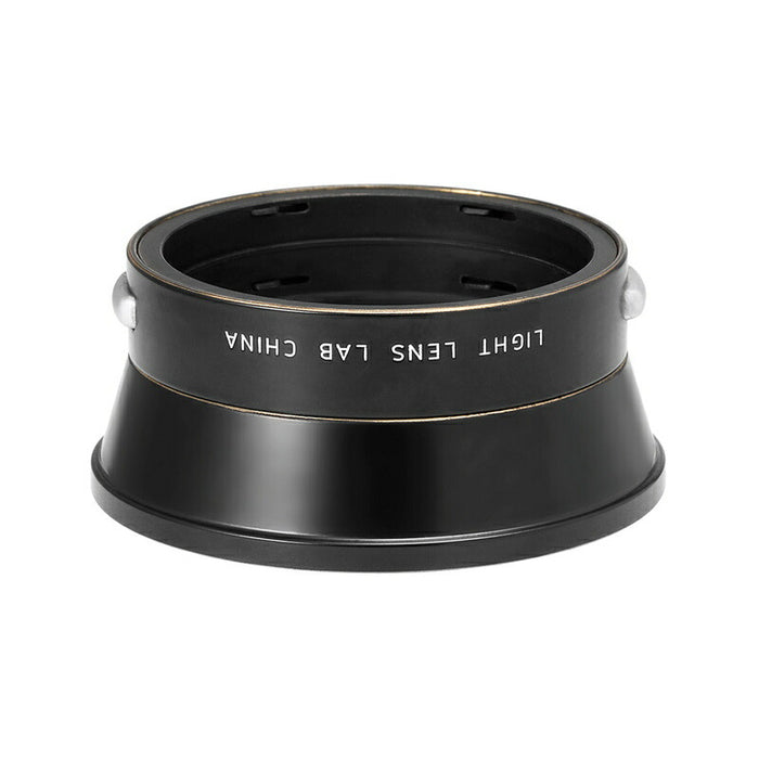 LIGHT LENS LAB LLL-35M (Vi) M 35mm f/2 ヴィンテージブラック・セット + レンズフード IROOA 復刻 + E39 UV レンズフィルター(Mマウント)