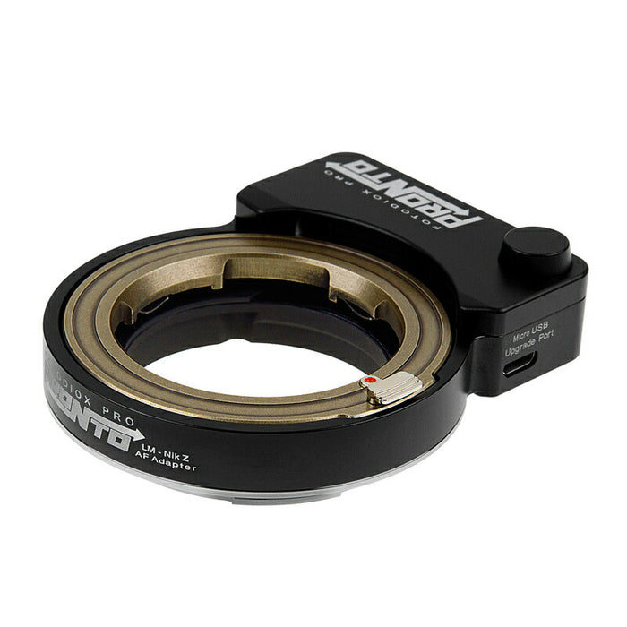 Fotodiox LM-NKZ-PRN 電子マウントアダプター LM-NKZ-PRN(ライカMマウントレンズ → ニコンZマウント変換) AF駆動モーター搭載