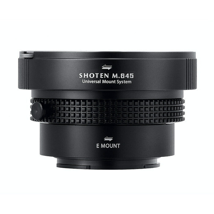 SHOTEN M645-SE-U マウントアダプター UMSシリーズ M645-SE-U(マミヤ645マウントレンズ → ソニーEマウント変換)