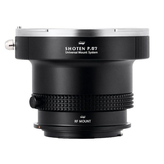 SHOTEN P67-CR-U マウントアダプター UMSシリーズ P67-CR-U(ペンタックス67マウントレンズ → キヤノンRFマウント変換)