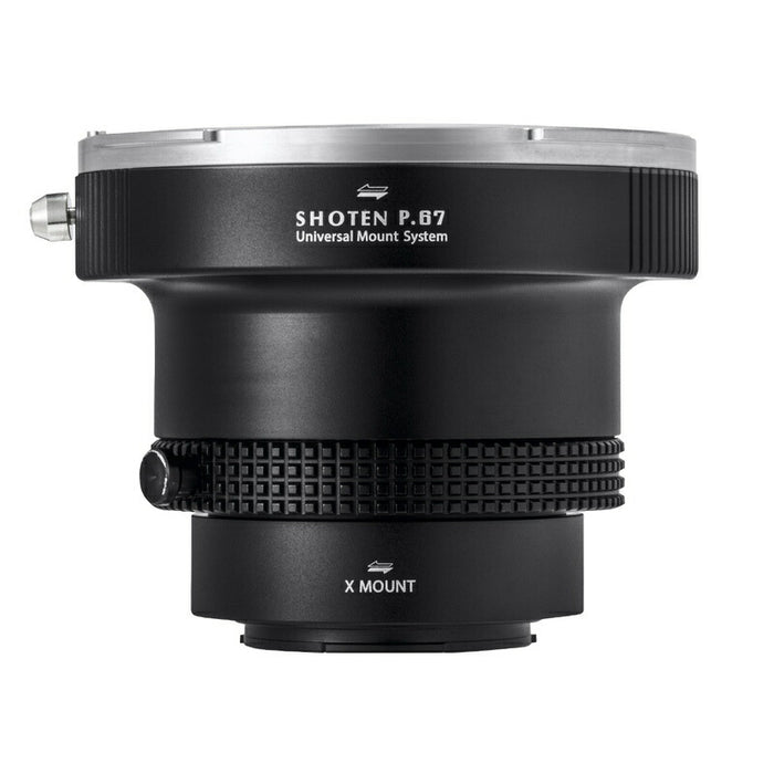 SHOTEN P67-FX-U マウントアダプター UMSシリーズ P67-FX-U(ペンタックス67マウントレンズ → 富士フイルムXマウント変換)