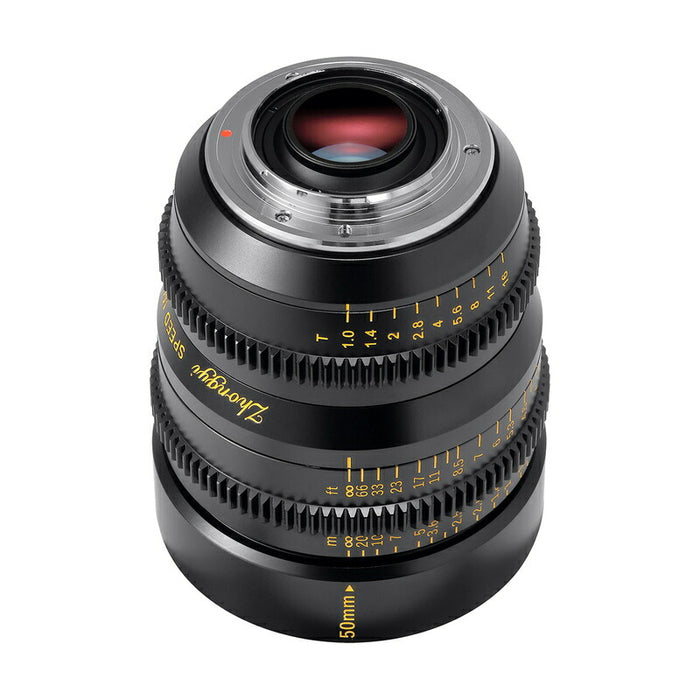 中一光学 SPEEDMASTER T1.0/50mm MFT SPEEDMASTER CINEMA 50mm T1.0(マイクロフォーサーズマウント)