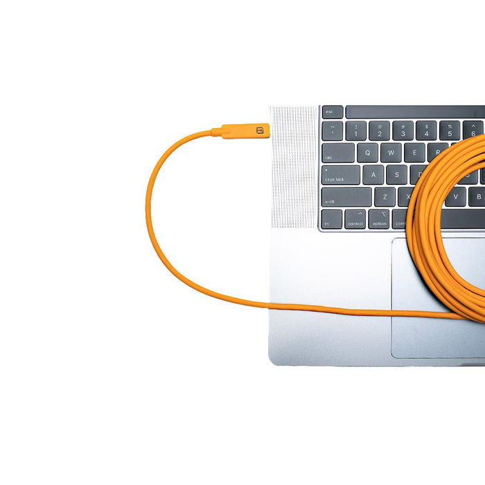 TetherTools TBPRO3-ORG TetherBoost Pro USB-C Core Controller Extension Cable(Orange)