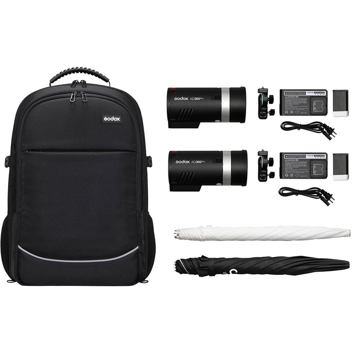 GODOX AD300Pro Dual Backpack Kit デュアルフラッシュバ ックパックキット