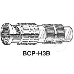 CANARE BCP-H5B(20) 75ΩBNC型プラグ(はんだ式)(5C)20個