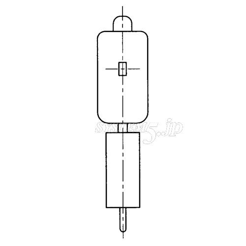 【クリアランス】東芝ライテック AL-JC24V-250WR ハロゲン電球(24V、250W)