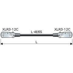 CANARE EC10-X22 10M ORG XLRケーブル XLR3（オス）-XLR3（オス） 10m 橙