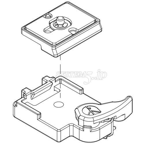 Manfrotto 323 長方形プレートアダプター