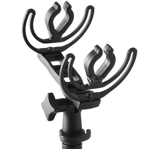 MICOLIVE ウィンドシールド・ショックマウント、ポール付き Digitalfoto Micolive Blimp マイクウインドシールドブリムウインド