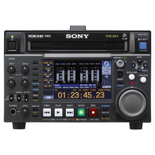 生産完了】SONY PDW-F1600 XDCAM HD422レコーダー - 業務用撮影 生産完了】SONY PDW-F1600 XDCAM HD422レコーダー - 業務用撮影