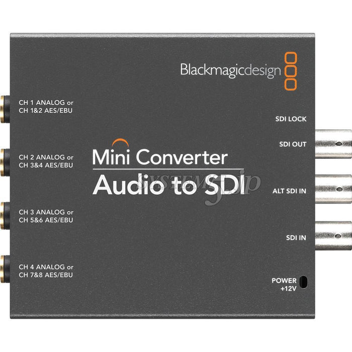 BlackmagicDesign CONVMCAUDS Mini Converter Audio to SDI 2