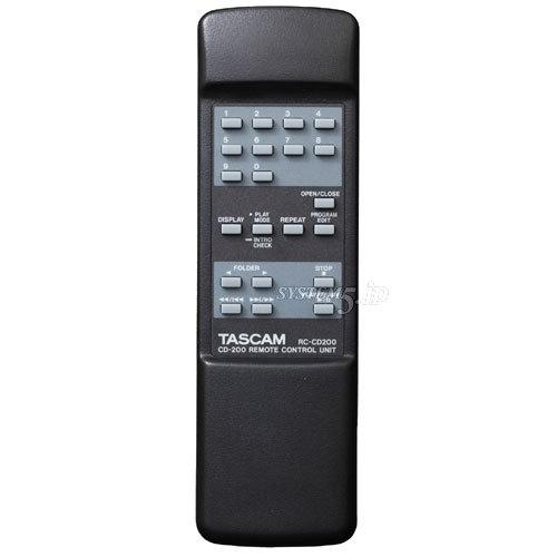 TASCAM CD-200 業務用CDプレーヤー - 業務用撮影・映像・音響