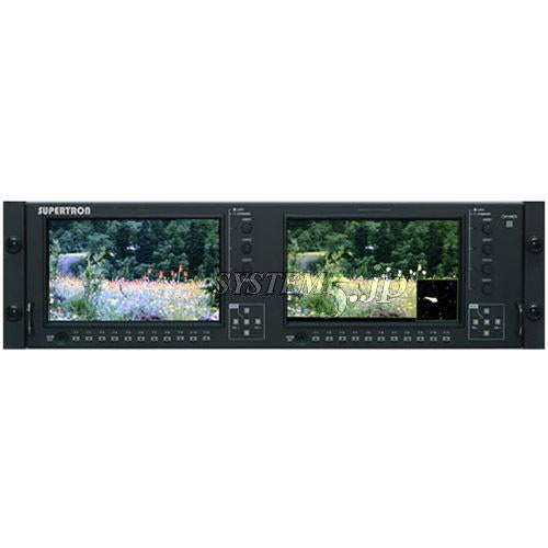 PROTECH HDM-2000 3U7インチ2連モニター - 業務用撮影・映像・音響