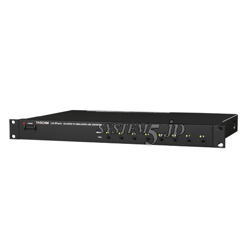 TASCAM バランス アンバランスラインコンバーター LA-81 MKII LA-81MKII | バランス／アンバランスラインコンバーター