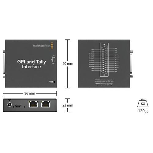 BlackmagicDesign GPI and Tally Interface SWTALGPI8