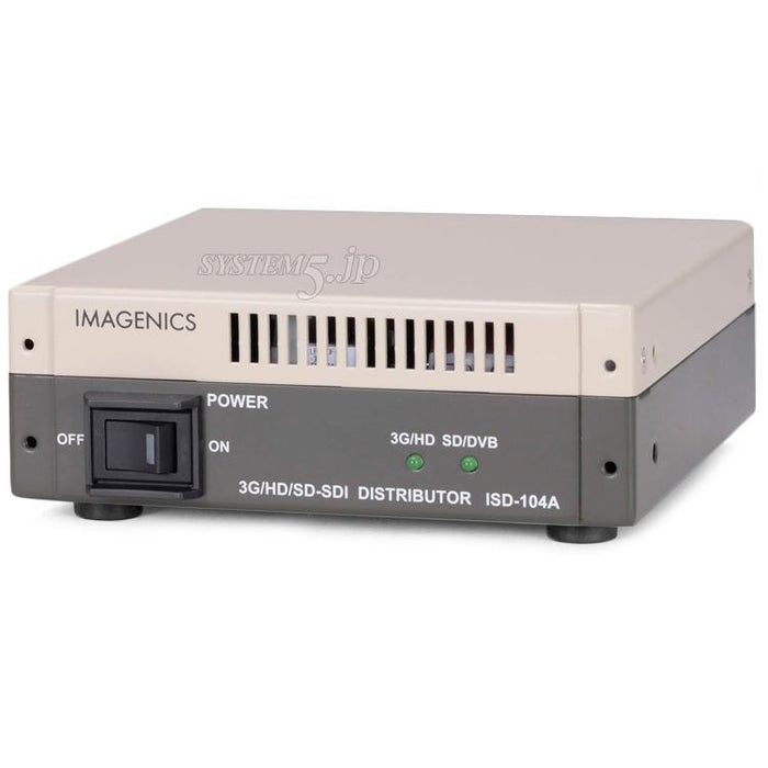【生産完了】IMAGENICS ISD-104A 3G対応1入力4出力SDI分配器