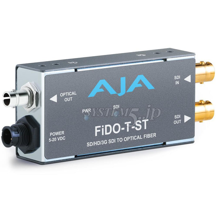 AJA Video Systems FiDO-T-ST SDI to ST Fibre変換