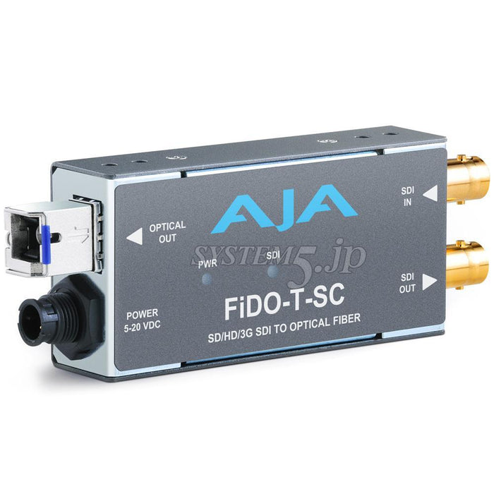 AJA Video Systems FiDO-T-SC SDI to SC Fibre変換