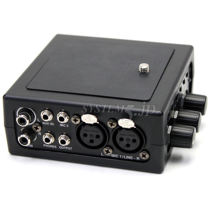 AZDEN FMX-DSLR DSLR用2チャンネルポータブルミキサー 業務用撮影・映像・音響・ドローン専門店 システムファイブ