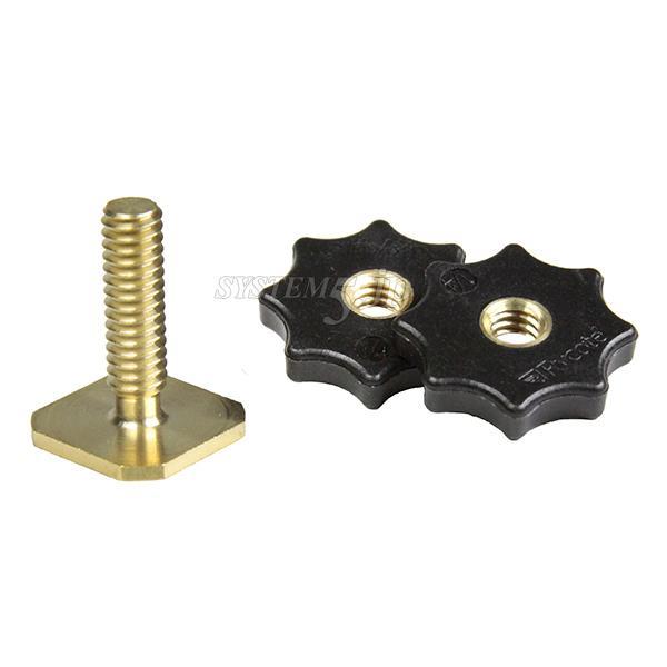 Rycote RYC037327 ブラスシューアダプター （1/4インチオスネジ付き）