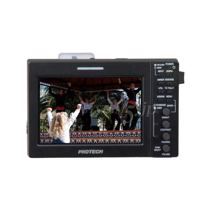 PROTECH HDF-500SK プロフェッショナル5インチ・HDビューファインダー/ロケ収録用モニター(スタジオキット同梱)
