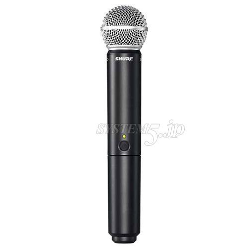 配信機器・PA機器・レコーディング機器 SHURE BLX Wireless Handheld System SM58 BLX2/SM58 - Handheld transmitter with SM58 capsule - Shure Middle