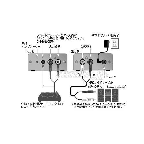 audio-technica フォノイコライザー AT-PEQ3