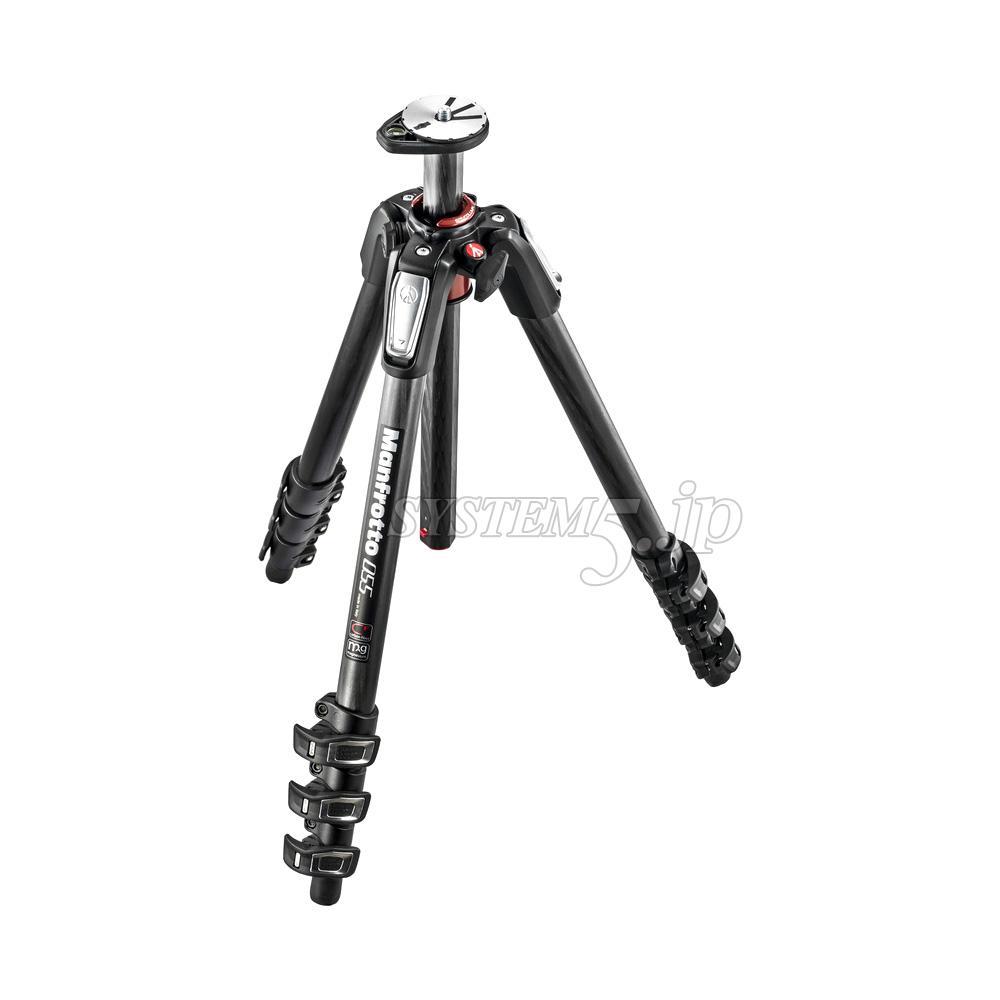 Manfrotto 057カーボン三脚4段ギア付き MT057C4-G 中古】Manfrotto 057