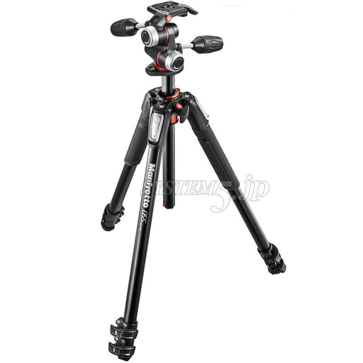 Manfrotto アルミツインビデオ三脚 グラウンドスプレッダー付属 三脚