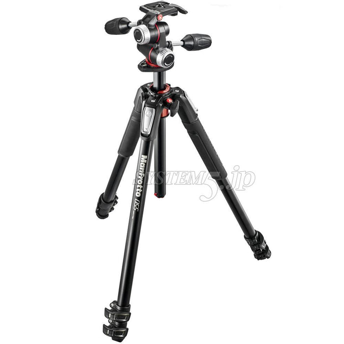 Manfrotto MK055XPRO3-3W アルミニウム3段三脚+RC2付3ウェイ雲台キット