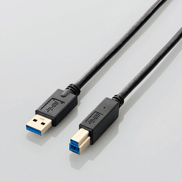 ELECOM USB3-AB10BK USB3.0ケーブル(A-Bタイプ/1.0m/ブラック)