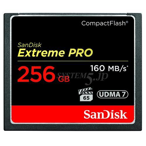 SanDisk SDCFXPS-256G-J61 Extreme Pro コンパクトフラッシュ(UDMA7/256GB)